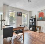Eettafel van hout en 4 stoelen, Ophalen, Gebruikt, Vierkant, Vijf personen of meer