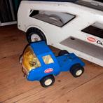 Vintage Tonka Auto Transport met Blauwe Truck, Ophalen of Verzenden, Gebruikt, Jongen of Meisje