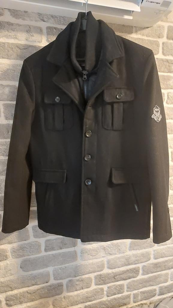 Cars Jeans Jas - Maat M - Nieuwstaat, Kleding | Heren, Jassen | Winter, Cars Jeans, Maat 48/50 (M), Zwart, Ophalen of Verzenden