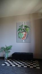 Vloerkleed 80 x 150 cm, 100 tot 150 cm, Zo goed als nieuw, Modern, 50 tot 100 cm