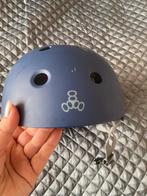 Triple eight skate helm maat s/m donkerblauw, S, Jongen of Meisje, Triple Eight, Ophalen of Verzenden