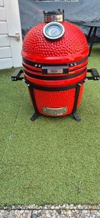 Patton Kamado 15 inch Table Red Devil, Tuin en Terras, Houtskoolbarbecues, Ophalen of Verzenden, Zo goed als nieuw