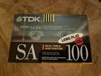 TDK SA 100 casettebandje, 2 t/m 25 bandjes, Overige genres, Ophalen of Verzenden, Zo goed als nieuw