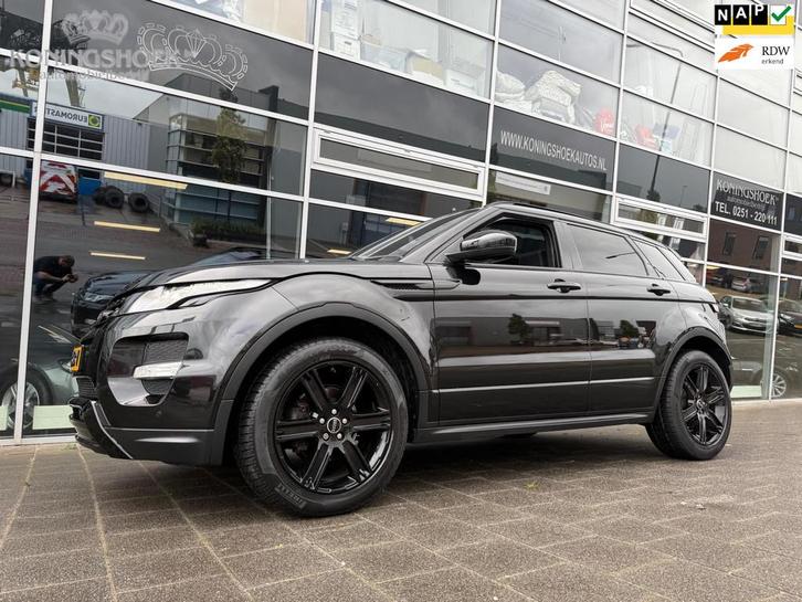 Land Rover Range Rover Evoque 2.2 SD4 4WD Prestige ALL BLACK, Auto's, Land Rover, Bedrijf, Te koop, 4x4, ABS, Achteruitrijcamera