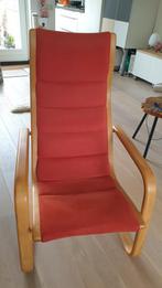 Swedese stoel oranje, Huis en Inrichting, Ophalen, Gebruikt, Hout