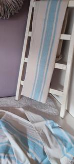 Twee lopers van Ikea, maritieme stijl, vintage brocante, Ophalen of Verzenden, Zo goed als nieuw, Wit
