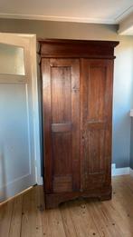 Gratis ophalen: Oude zwaar teakhouten kast als bouwpakket, Antiek en Kunst, Ophalen