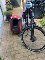 Hondenzijspan Samsam voor aan de fiets, Fietsen en Brommers, Fietsaccessoires | Aanhangers en Karren, Ophalen, Gebruikt