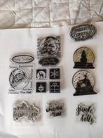 Kerst Stempel Set - Clearstamps, Ophalen of Verzenden, Gebruikt, Clearstamp