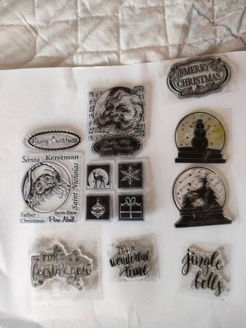 Kerst Stempel Set - Clearstamps beschikbaar voor biedingen