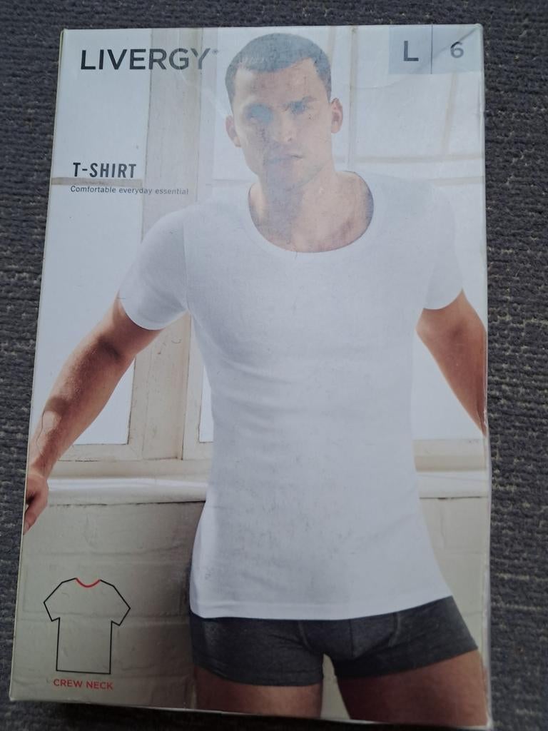 Nieuwe heren T-SHIRT in doosje, Kleding | Heren, Ondergoed, Ophalen of Verzenden, Boxer