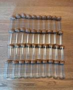Cilinder glaasjes met kurk 40 stuks, Ophalen of Verzenden, Zo goed als nieuw, Overige typen