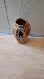 vazen, teak houten vazen., Overige kleuren, Nieuw, Ophalen of Verzenden, Glas