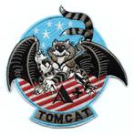 US Navy luchtmacht patch F-14A+ Tomcat, Ophalen of Verzenden, Luchtmacht, Amerika, Embleem of Badge