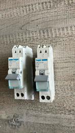 2x Hager  b16 MKS 516, Verzenden, Gebruikt