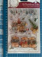 Forever friends, clear stempels, kerst, nieuw, Hobby en Vrije tijd, Stempelen, Ophalen of Verzenden, Nieuw, Clearstamp
