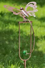 Tuinsteker, tuinprikker, windspel, pendel met Vlinder, bruin, Tuin en Terras, Tuinstekers, Ophalen of Verzenden, Nieuw