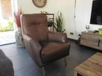 Lederen fauteuil Henders & Hazel., Ophalen, 75 tot 100 cm, Zo goed als nieuw, Leer