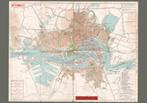 Antieke landkaart plattegrond van Rotterdam Cito (repro), Boeken, Atlassen en Landkaarten, Nederland, Ophalen of Verzenden, Landkaart