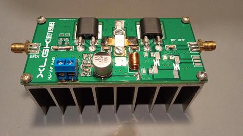 eindtrap fm - Linear 50w - Input 1w / Breedband, Telecommunicatie, Zenders en Ontvangers, Zender, Ophalen of Verzenden
