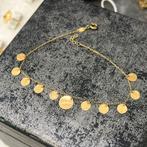 21 karaat gouden armband munt model, Ophalen of Verzenden, Nieuw, Goud