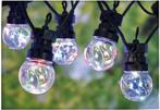 Feestverlichting 10 Multicolor-Lamps LED voor BUITEN, Kunststof, Verzenden, Overige typen, Waterbestendig