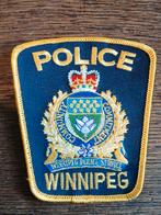 POLICE BADGE  WINNIPEG. NIEUW ORGINEEL... GEKREGEN.., Verzamelen, Ophalen of Verzenden, Nieuw