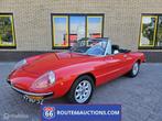 Alfa Romeo Spider 2.0 Coda Tronca | 1974 | Route 66 Auctions, Auto's, Oldtimers, Overige carrosserieën, Zwart, Bedrijf, Handgeschakeld