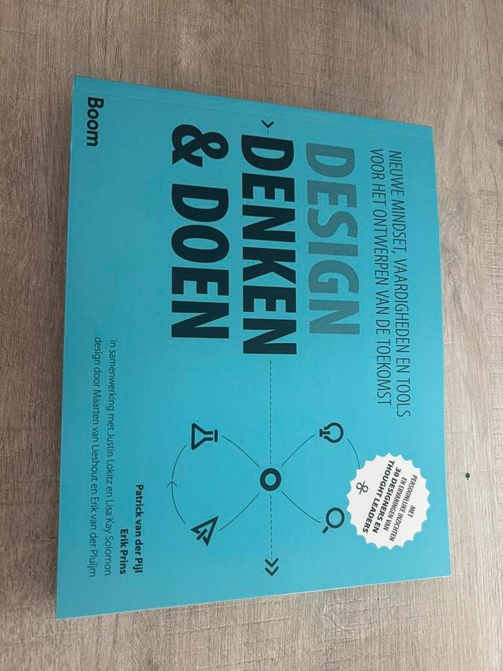 Erik Prins - Design denken & doen, Boeken, Wetenschap, Zo goed als nieuw, Sociale wetenschap, Ophalen of Verzenden
