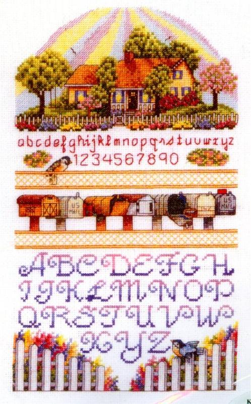 borduurpakket SUNSHINE SAMPLER marti, Hobby en Vrije tijd, Borduren en Borduurmachines, Nieuw, Borduurpakket, Handborduren, Ophalen of Verzenden