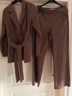 Studio Anneloes blazer en broek maat M, Maat 38/40 (M), Studio Anneloes, Bruin, Nieuw
