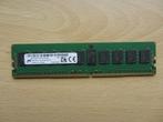 Micron 8GB PC4-17000 DDR4-2133MHz Registered ECC CL15 288-Pi, Server, DDR4, 8 GB, Ophalen of Verzenden