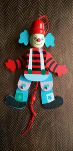 Clown Marionette Trekpop met Gratis Verzending, Nieuw, Overige typen, Verzenden