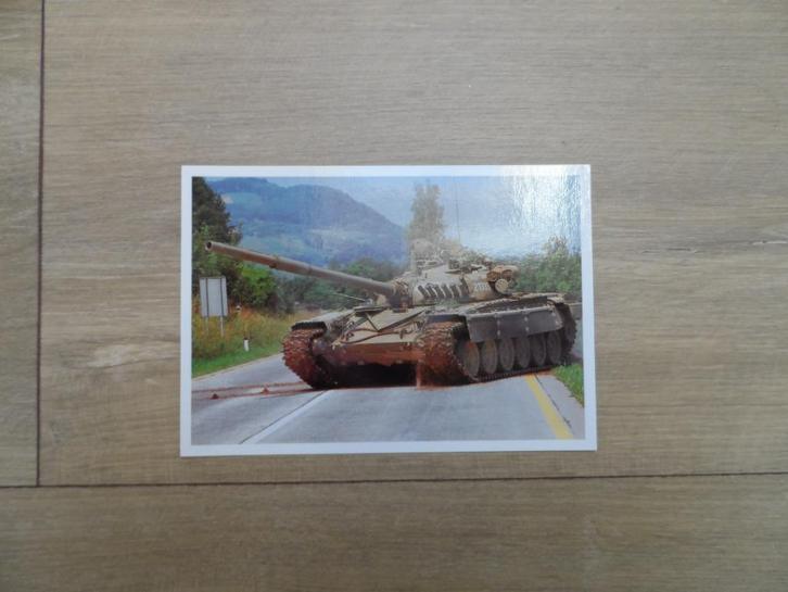 Ansichtkaart Kroatische T72 60, Verzamelen, Militaria | Algemeen, Landmacht, Nederland, Ophalen of Verzenden