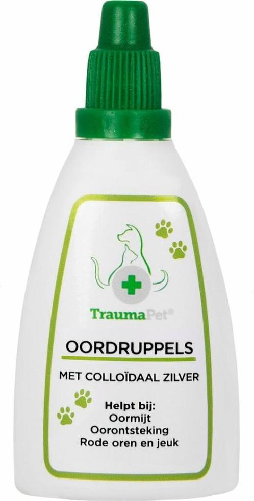 ACTIE Traumapet oordruppels Colloidaal zilver €13,75, Dieren en Toebehoren, Honden-accessoires, Nieuw, Ophalen of Verzenden