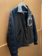 Vintage american baseball jackets, Kleding | Heren, Jassen | Winter, Ophalen of Verzenden, Gedragen, Maat 48/50 (M), Blauw