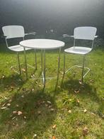 Vintage Eetkamerstoelen en Tafeltje Gebroeders de Wit Jaren, Antiek en Kunst, Antiek | Meubels | Stoelen en Banken, Ophalen