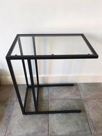IKEA nieuwe laptophouder Vittsjö zwartbruin met glas, Minder dan 55 cm, Metaal of Aluminium, Nieuw, Modern