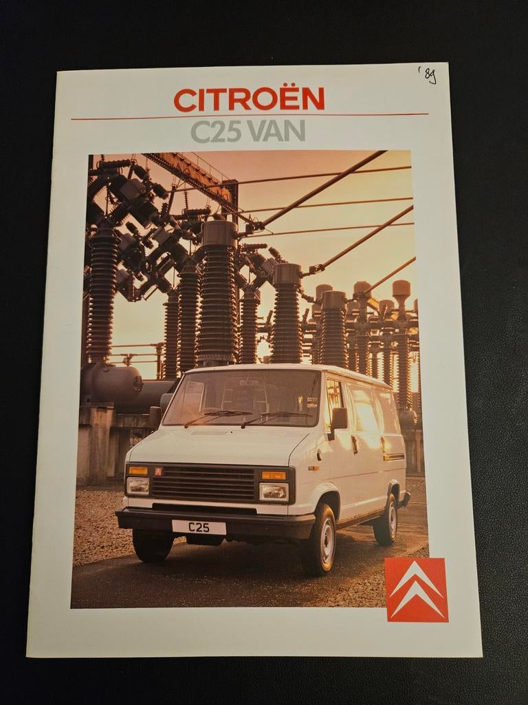 Brochure Citroën C25 Van UK, Boeken, Auto's | Folders en Tijdschriften, Zo goed als nieuw, Citroën, Ophalen of Verzenden