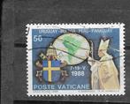 Vaticaanstad mi.988, gestempeld, Verzenden, Overige landen, Gestempeld
