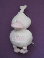 BAMBAM Knuffel EEND. 26 CM. WIT - ROZE **Nieuw*, Kinderen en Baby's, Speelgoed | Knuffels en Pluche, Ophalen of Verzenden, Nieuw