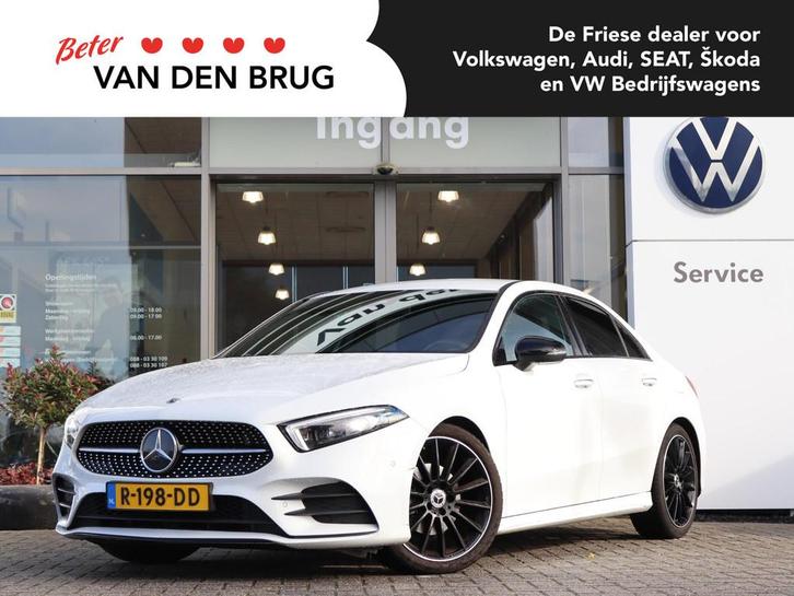 Mercedes-Benz A-klasse 180 AMG Line 136 Pk | Widescreen | St, Auto's, Mercedes-Benz, Bedrijf, Te koop, A-Klasse, ABS, Achteruitrijcamera