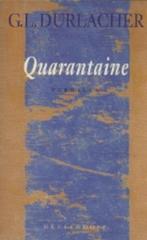 G.L. Durlacher - Quarantaine, Boeken, Ophalen of Verzenden, Gelezen, G.L. Durlacher, Nederland