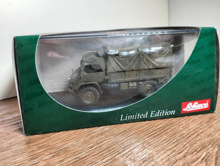Te koop Schuco Unimog S Bundeswehr., Hobby en Vrije tijd, Modelauto's | 1:43, Zo goed als nieuw, Tractor of Landbouw, Schuco, Ophalen of Verzenden