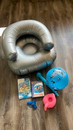 Zwemband schildpad stoel bal zwemvleugels waterpistool, Ophalen of Verzenden, Zo goed als nieuw