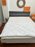 Mooi bed met hoofdbord met verlichting !!, Huis en Inrichting, Slaapkamer | Bedden, Tweepersoons, Ophalen of Verzenden, Zo goed als nieuw