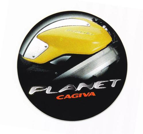 Cagiva Planet motorfiets logo sticker NIEUW gloednieuw, Verzamelen, Automerken, Motoren en Formule 1, Nieuw, Auto's, Verzenden