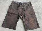 H&M zwarte korte broek met lichte blauwe print Medium ZGAN, Maat 48/50 (M), Zwart, Ophalen of Verzenden, Zo goed als nieuw