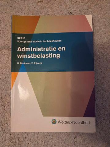 Administratie en winstbelasting - Beckman/Rijswijk beschikbaar voor biedingen