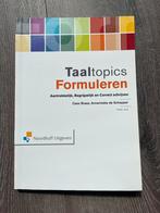 Cees Braas - Taaltopics formuleren, Ophalen of Verzenden, Nieuw, Cees Braas; Annemieke de Schepper